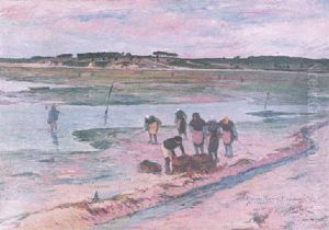 Grande Maree A Keroman by Henry Moret