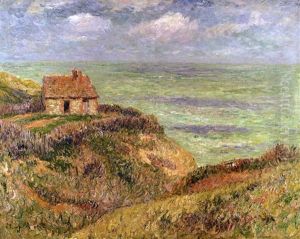 Vue De La Cabane Des Douaniers, A Pourville