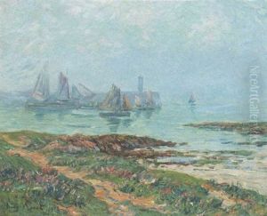 Jour De Brume A Dielette, Manche Jour De Brume A Dielette, Manche