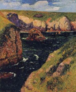 Les Daumois, Belle-ile by Henry Moret