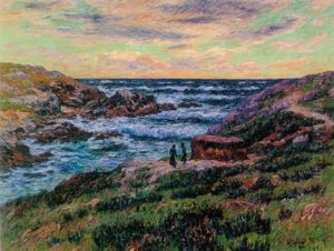 Saint-thomas, Finistere by Henry Moret