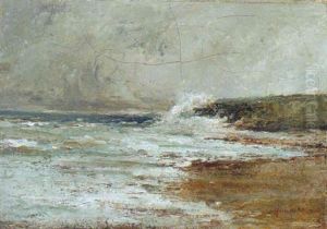 A Crashing Wave by Henry Moret