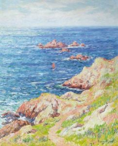 Pointe De Pen Harn, Baie De Douarnenez by Henry Moret