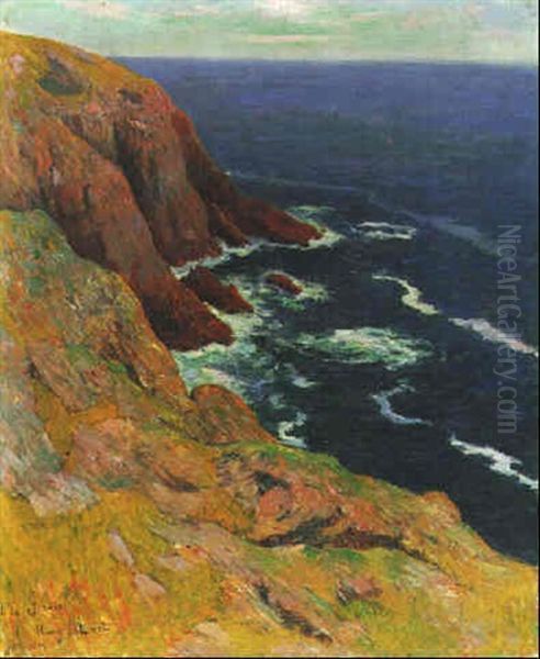 Les Falaises A L'ile De Groix - view 1