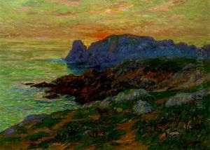 L'ile D'quessant, Finistere by Henry Moret