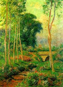 Bord De Riviere Aux Peupliers