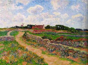Un Chemin En Clohars, Finistere