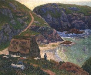 La Baie Du Pouldu (finistere) by Henry Moret