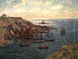 Les Sardiniers Bretons by Henry Moret