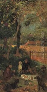 Le Pic-nic Des Artistes En Pont-aven by Henry Moret