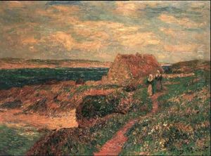 L'ile De Raguenez, Bretagne by Henry Moret