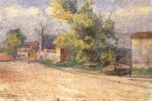Rue Du Village by Henry Moret