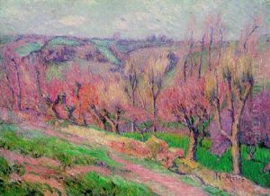 Paysage A Pont Aven by Henry Moret