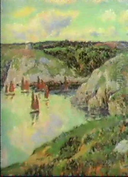 Voiliers, Cote Bretonne - view 1