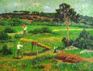 Les Scieurs De Long by Henry Moret