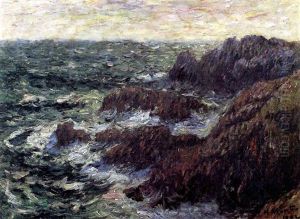 Bretagne, La Cote Rocheuse by Henry Moret