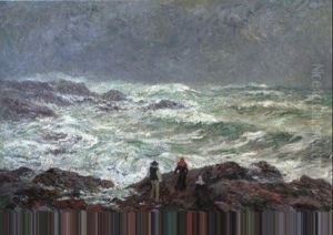 Gros Temps A Raguenez, Pres De Pont Aven Gros Temps A Raguenez, Pres De Pont Aven