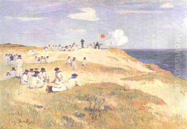 Marins Sur Les Dunes; Locqueltas - view 1