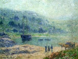 Crique En Bretagne by Henry Moret