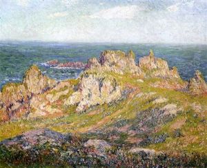Rochers Au Bord De La Mer Rochers Au Bord De La Mer