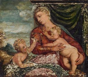 Madonna Mit Kind Und Johannesknaben Madonna Mit Kind Und Johannesknaben
