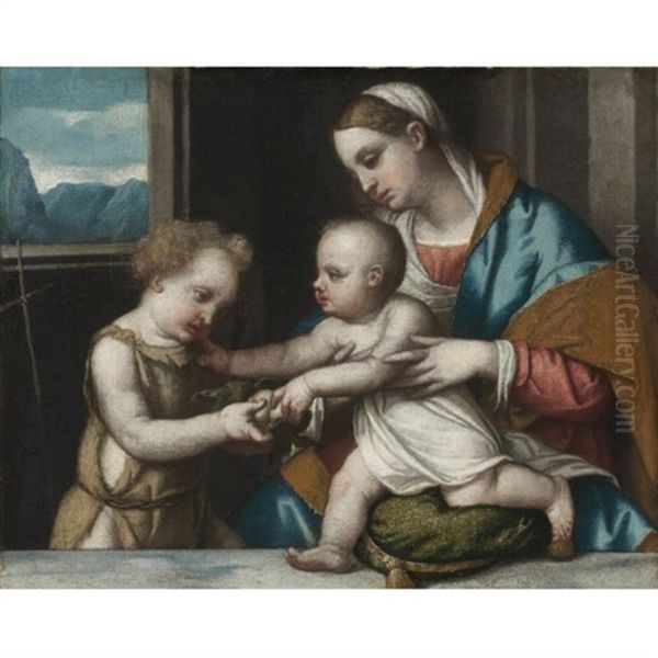 Madonna And Child With The Infant Saint John The Baptist - view 1