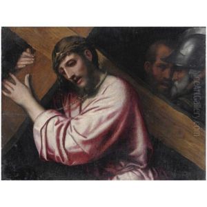 Cristo Portacroce by Alessandro Bonvicino (Moretto da Brescia)