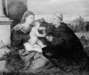 The Madonna And Child Seated In A Landscape With St. Anthony Of Padua The Madonna And Child Seated In A Landscape With St. Anthony Of Padua