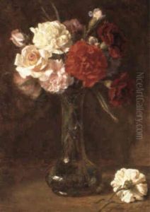 Carnations by Alfred Morgan