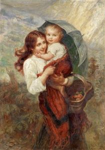 Sunshine And Showers by Frederick Morgan