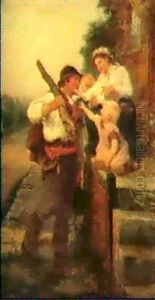 A Father's Welcome by Frederick Morgan