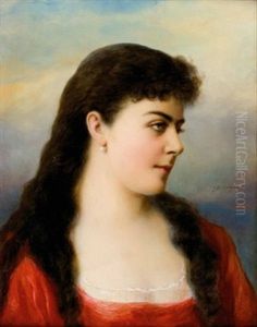 Damenportrait (mary Vetsera?)