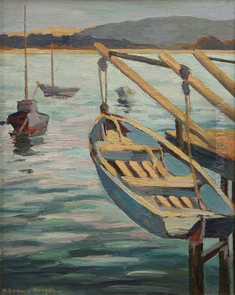 Boats In Monterey Harbor - view 1