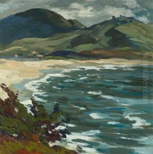 Shoreline, South Of Carmel by Mary Deneale Morgan
