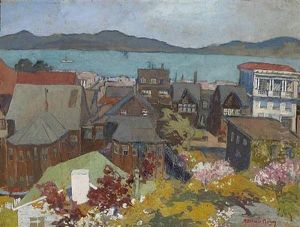 View Of The Bay, San Francisco by Mary Deneale Morgan