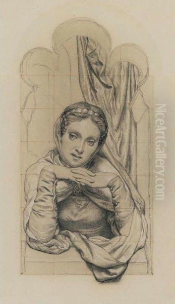 Woman At A Window - view 1