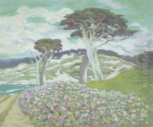 Overlooking Fan Shell Beach (pebble Beach) Overlooking Fan Shell Beach (pebble Beach)