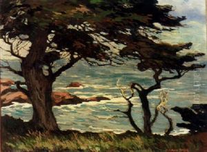 Along Carmel Coast by Mary Deneale Morgan