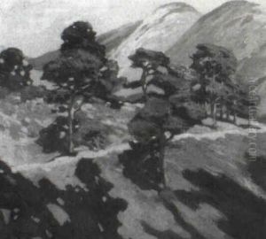 Sunlit Hillside by Mary Deneale Morgan