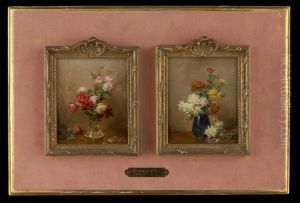Vases Fleuris by Gustave Bienvetu