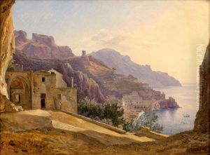 Vue D"amalfi by Carl Morgenstern