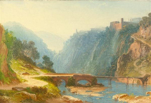 Blick Auf Tivoli Vom Tal Des Anio - view 1