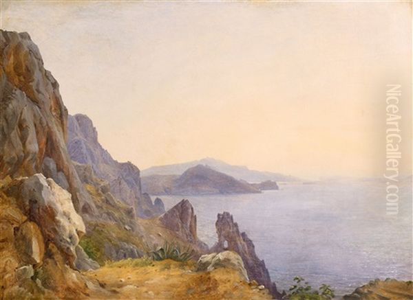 Ansicht Von Capri Mit Dem Arco Naturale - view 1