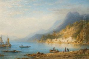 Italienische Landschaft Am Comer See