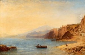 The Coast Of Sorrent by Carl Morgenstern