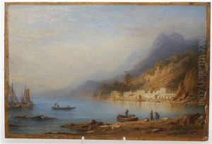 Italienische Landschaft Am Comer See