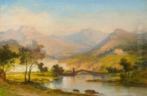 Italienische Landschaft by Carl Morgenstern