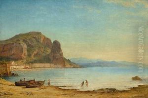 Terracina Mit Dem Fischfelsen Terracina Mit Dem Fischfelsen
