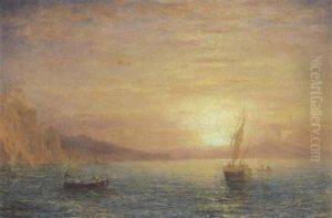 Italienische Kustenlandschaft by Carl Morgenstern