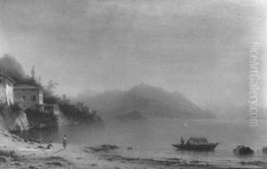 Morgen Am Comer See by Carl Morgenstern